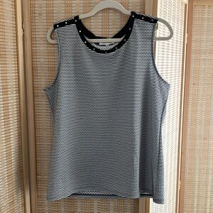 Calvin Klein sleeveless blouse